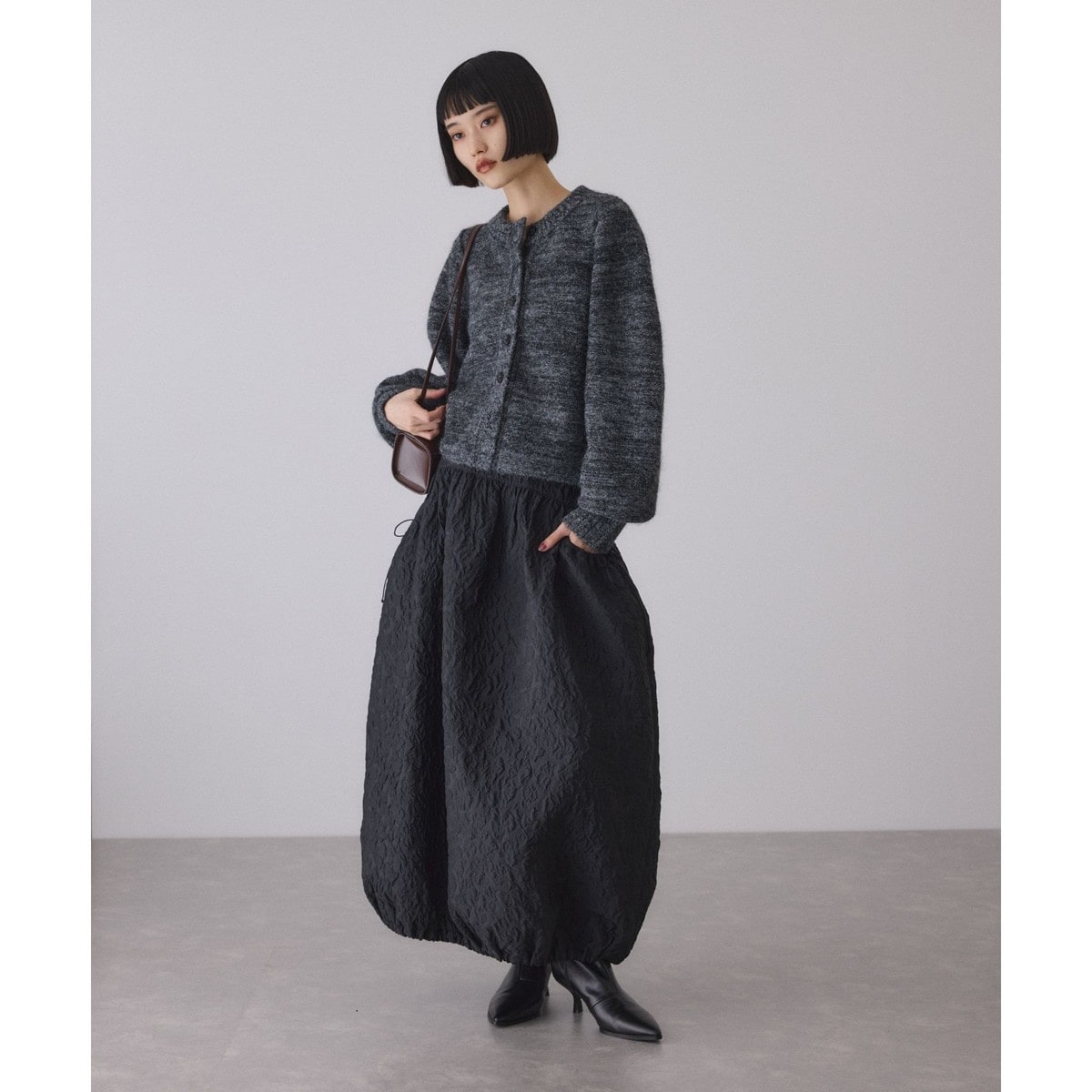 ブラッシュプリントプリーツスカート | アダムエロペ(ADAM ET ROPE