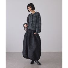 アダムエロペ(ADAM ET ROPE')のジャガードギャザースカート