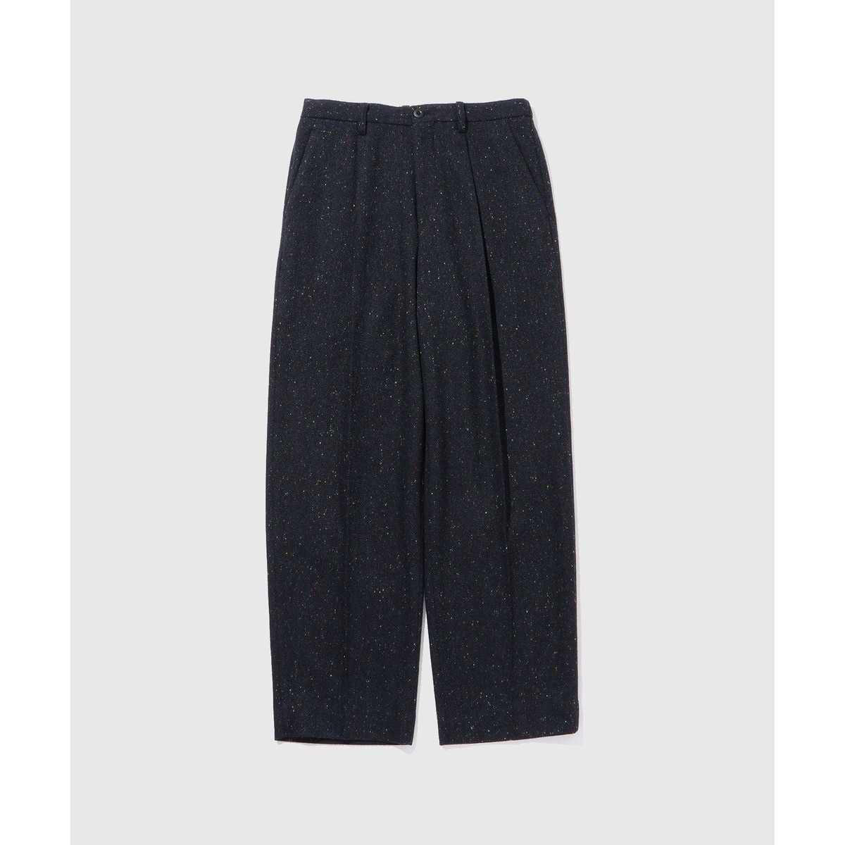 ウーステッド ミドルウエイト ワイドイージースラックス