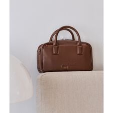 【サステナブル】ロゴスクエアボストンバッグ