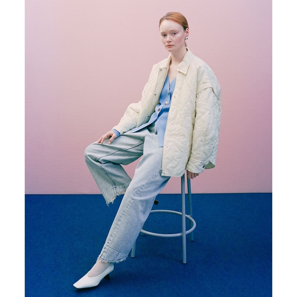 Super120'sウールブルゾン | アダムエロペ(ADAM ET ROPE') | マルイ