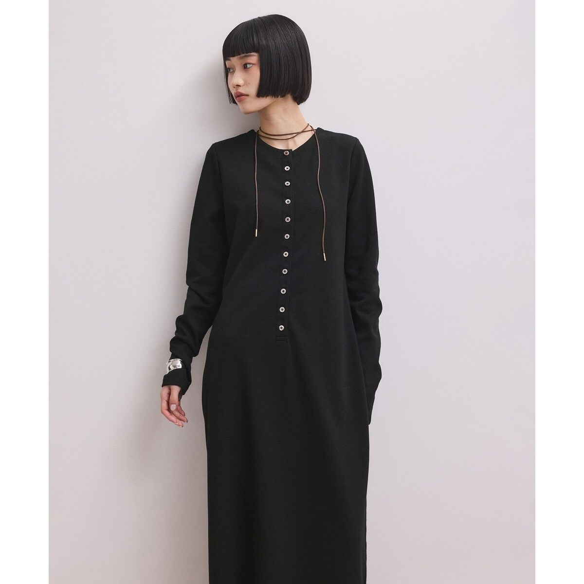 WEB限定】ハーフスリーブポロシャツワンピース | アダムエロペ(ADAM ET