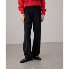 センタープレスストレートパンツ/UVカット