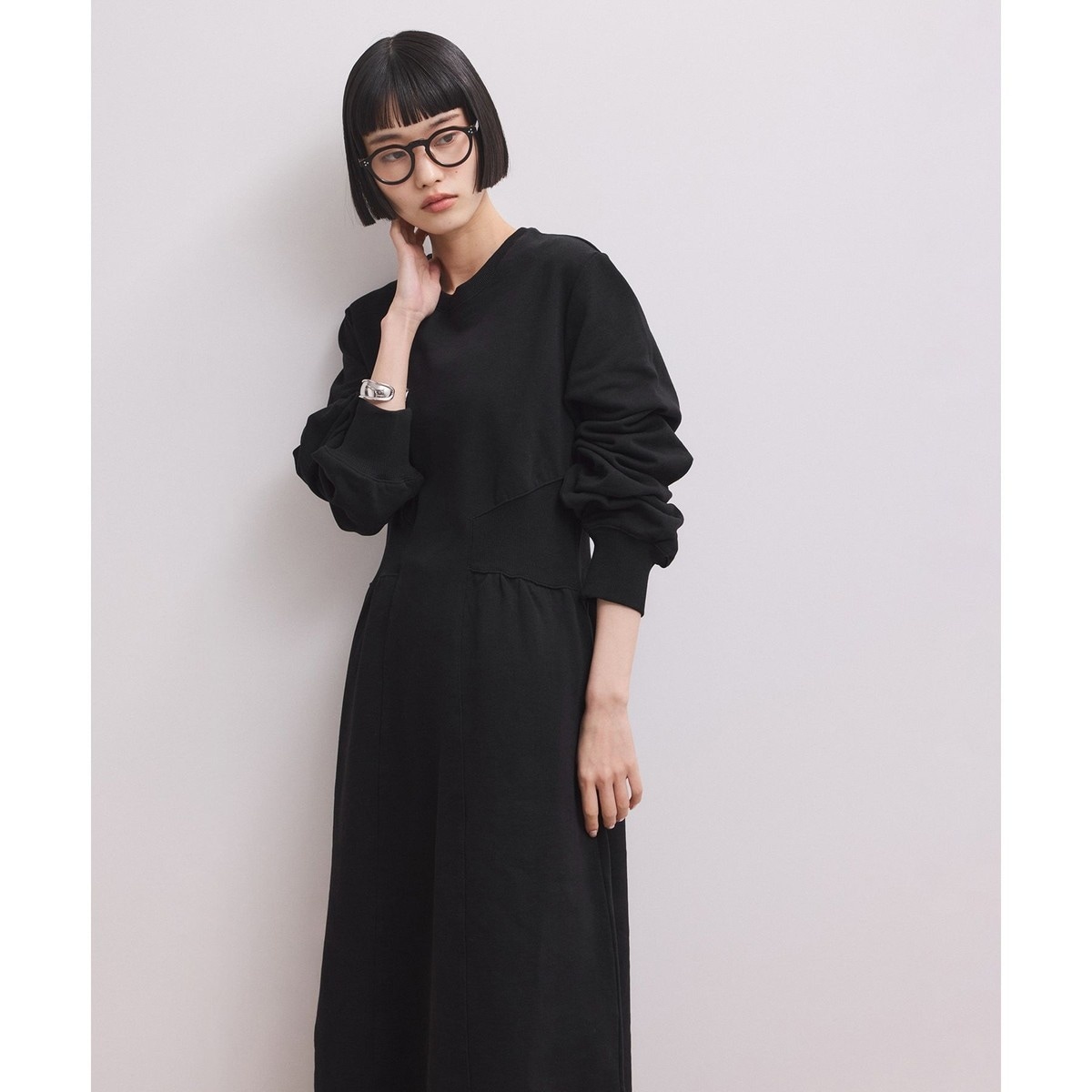 サステナブル】タフタコンビワンピース | アダムエロペ(ADAM ET ROPE
