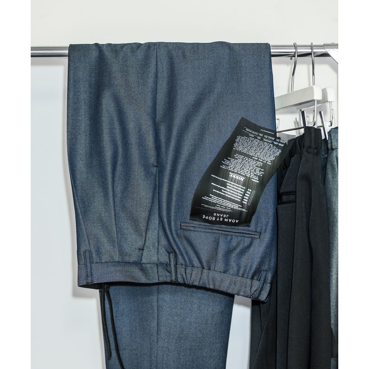 NIKKE】ワイド イージー デニム スラックス / ADAM ET ROPE' JEANS -G NIKKE】ワイド イージー デニム スラックス / ADAM ET ROPE' JEANS -G