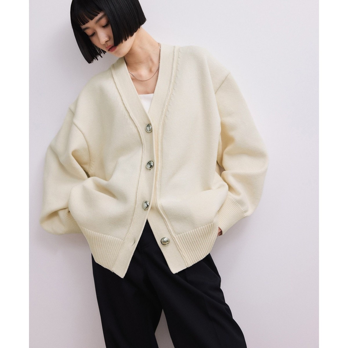 WEB限定】ブラッシュレオパードカーディガン | アダムエロペ(ADAM ET