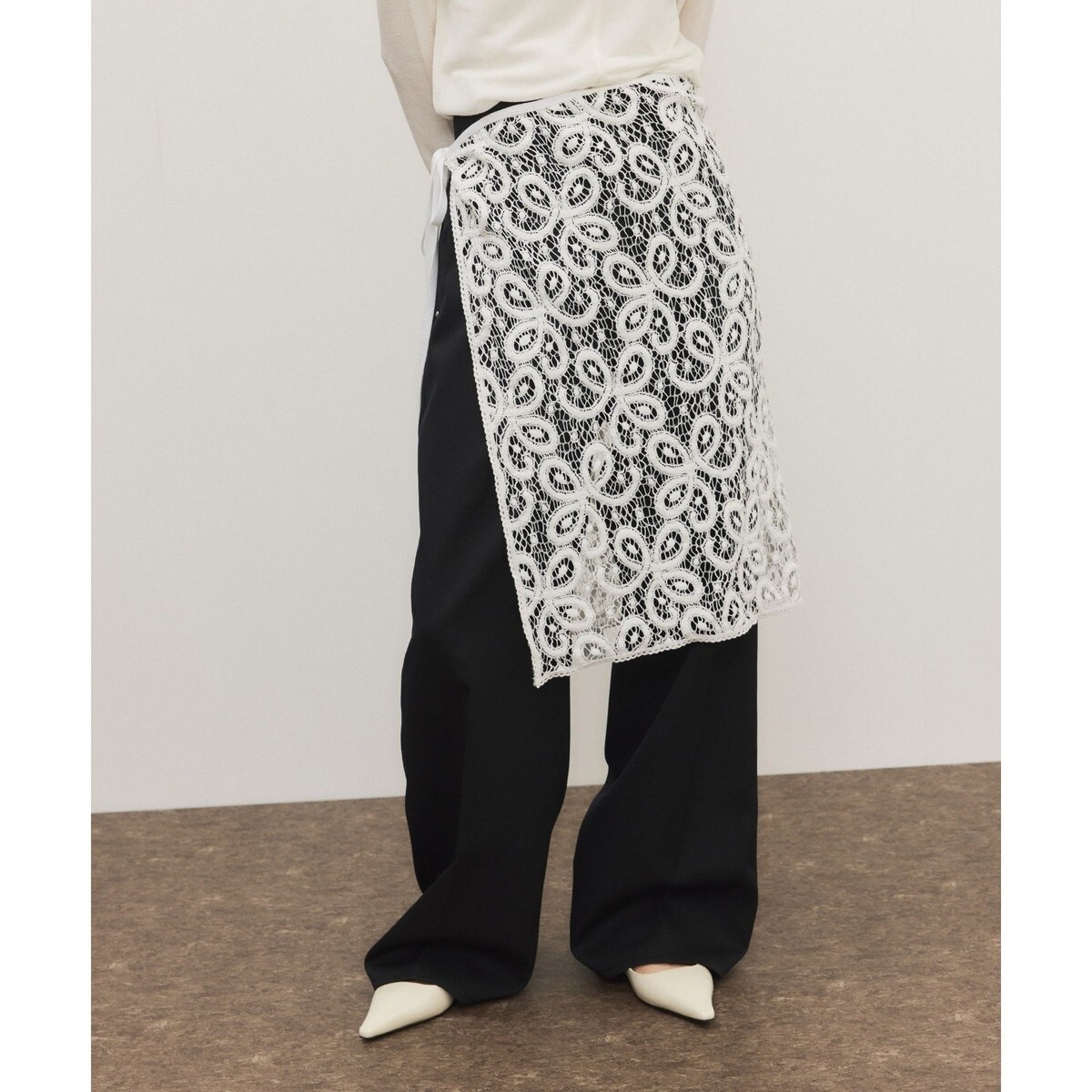vintage stock lace scarf | アダムエロペ(ADAM ET ROPE') | マルイ