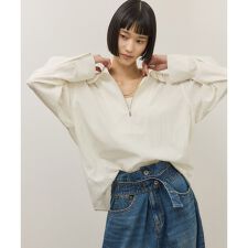 ハーフZIPシャツ