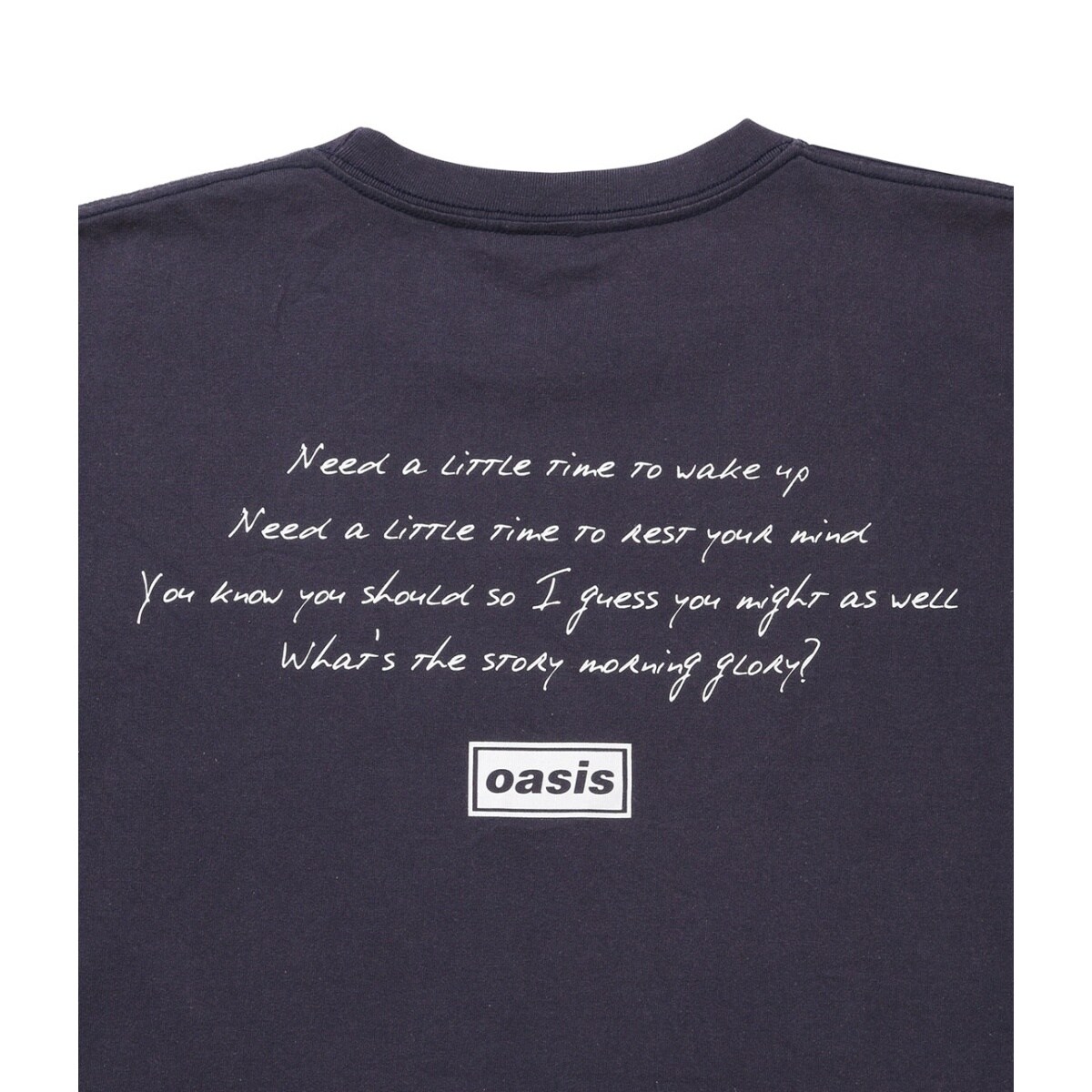 OASIS×ADAM ET ROPE 】SONG LYRICS T-shirt UNISEX | アダムエロペ