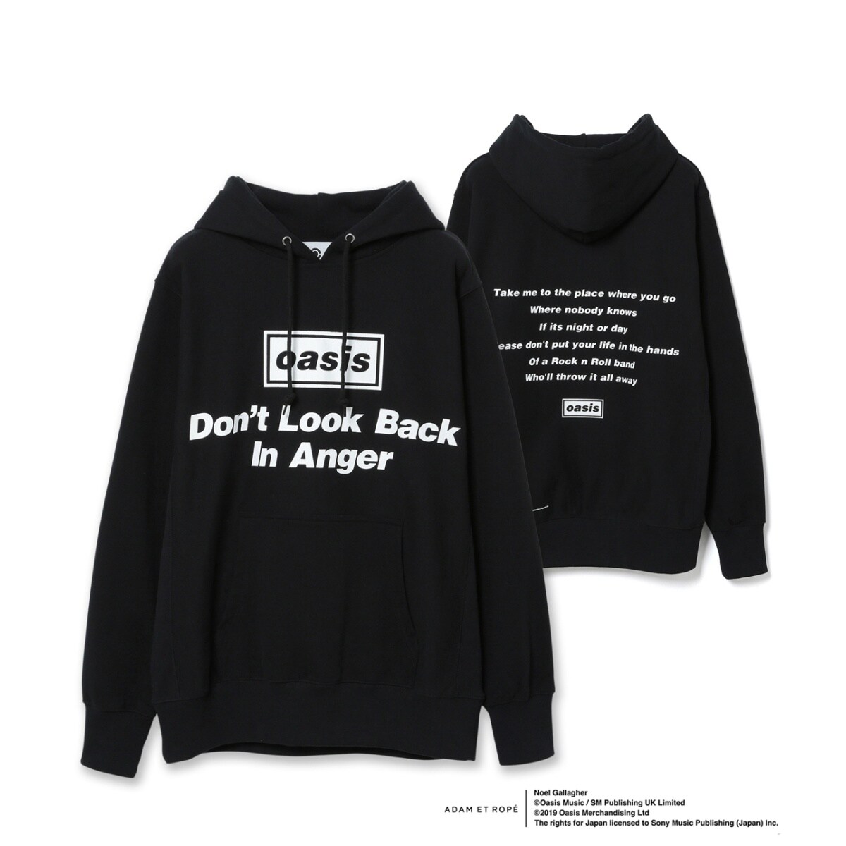 oasis for ADAM ET ROPE'】SONG LYRICS PARKA/UNISEX | アダムエロペ