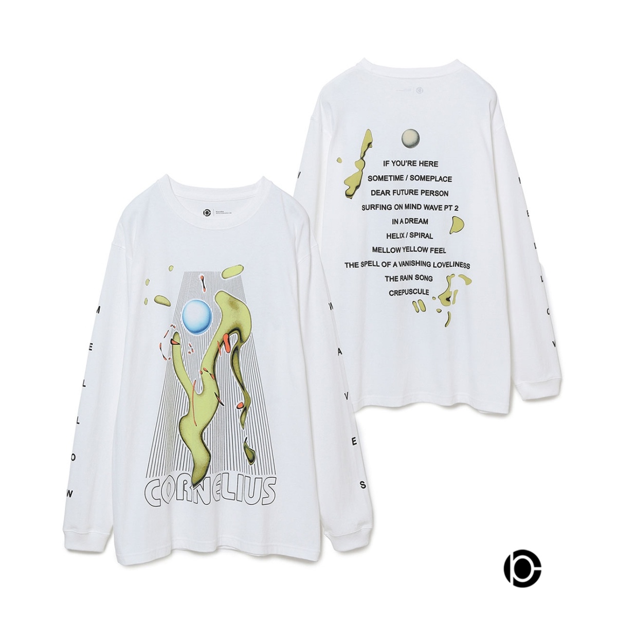 Cornelius×10C】Long Sleeve T-shirts “Mellow waves” | アダムエロペ