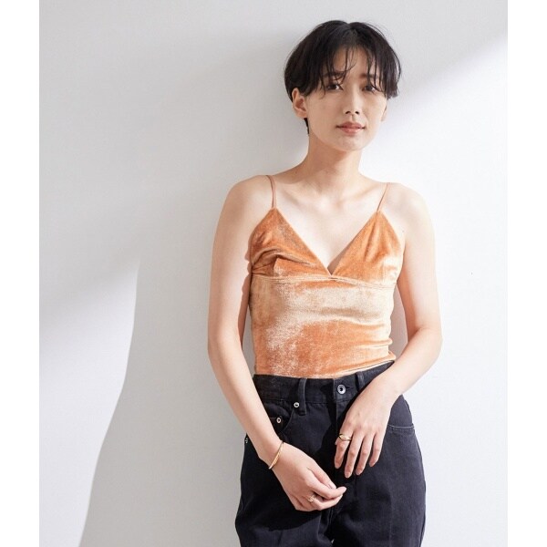 送料無料 通販 激安 | Camisole Baserange】別注Velour アダムエロペ(ADAM ROPE ET キャミソール