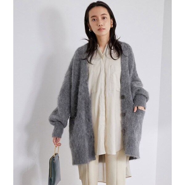 モヘヤミドルカーディガン | アダムエロペ(ADAM ET ROPE') | マルイ