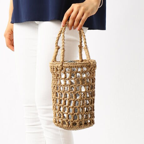 かごバッグ レディース ミニバッグ ペーパー シンプル おしゃれ ラウゴア Laugoa 116 ファッション通販 マルイウェブチャネル