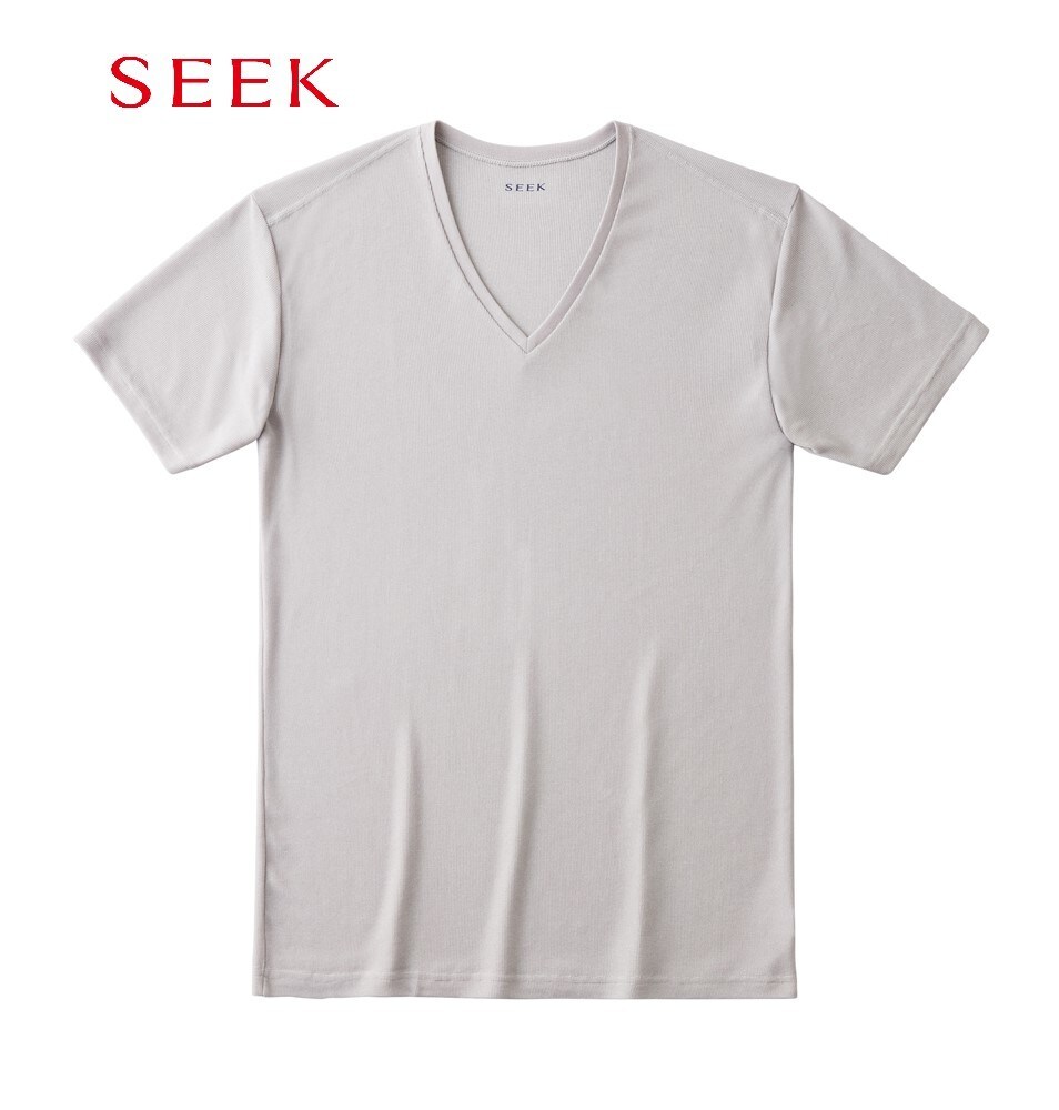 シーク【SEEK】 フォーマル(カット オフ)Uネック5分袖シャツLサイズ 楽天市場】【SEEK】【プレミアム】【カットオフ