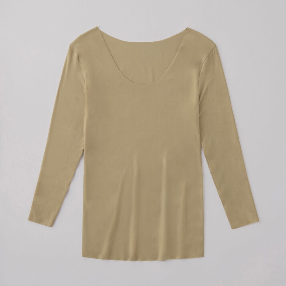 SEEK】【ボ－トネツクロングスリーブ】【保温カットオフ