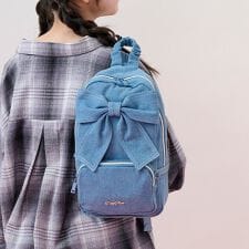 メゾピアノジュニア(mezzo piano junior)のリボンボディバッグ