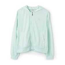 メゾピアノジュニア(mezzo piano junior)の【UVカット】タック天竺パーカ