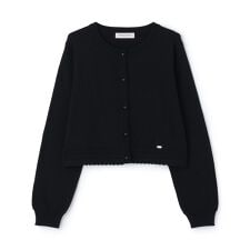 メゾピアノジュニア(mezzo piano junior)のショート丈カーディガン