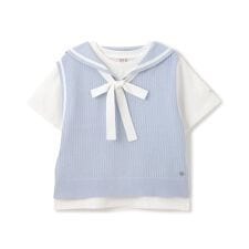 メッシュセーラーベスト＆Tシャツセット