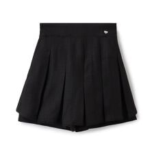 ラメツイードタックフレアショートパンツ♪