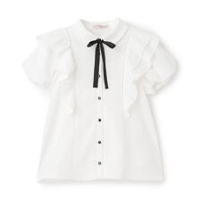 【人気商品再入荷】【直営店で取り扱い無し】Wフリルブラウス