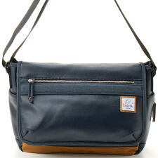 トリプルマテリアル A4対応 キャリーバー付き かぶせショルダーバッグ 13L