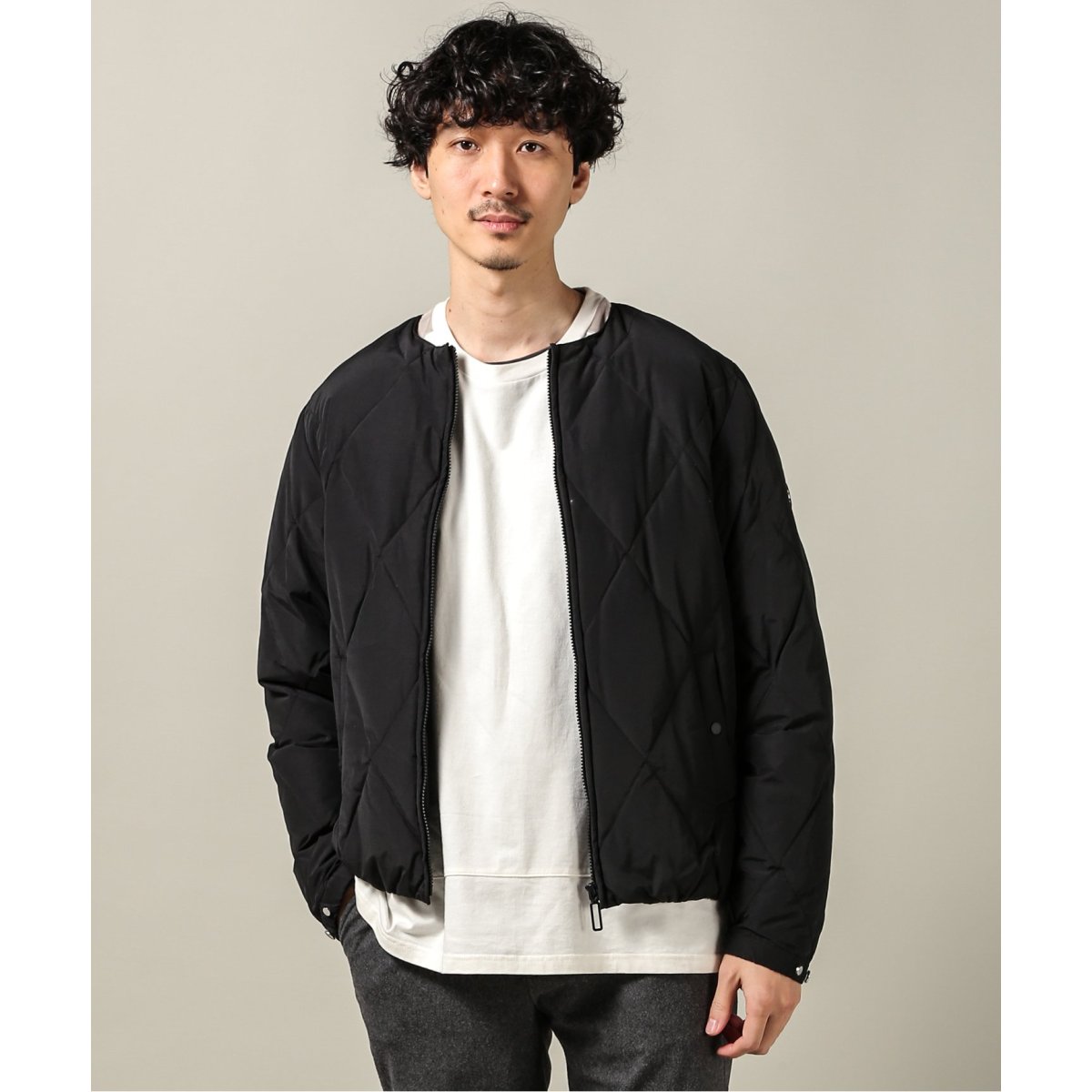 Yeti / イエティ】 ノーカラーダウンジャケット | ジャーナル