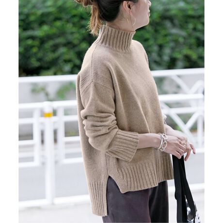 AQUA カシミヤウールタートルネックプルオーバー◇ | ジャーナル  