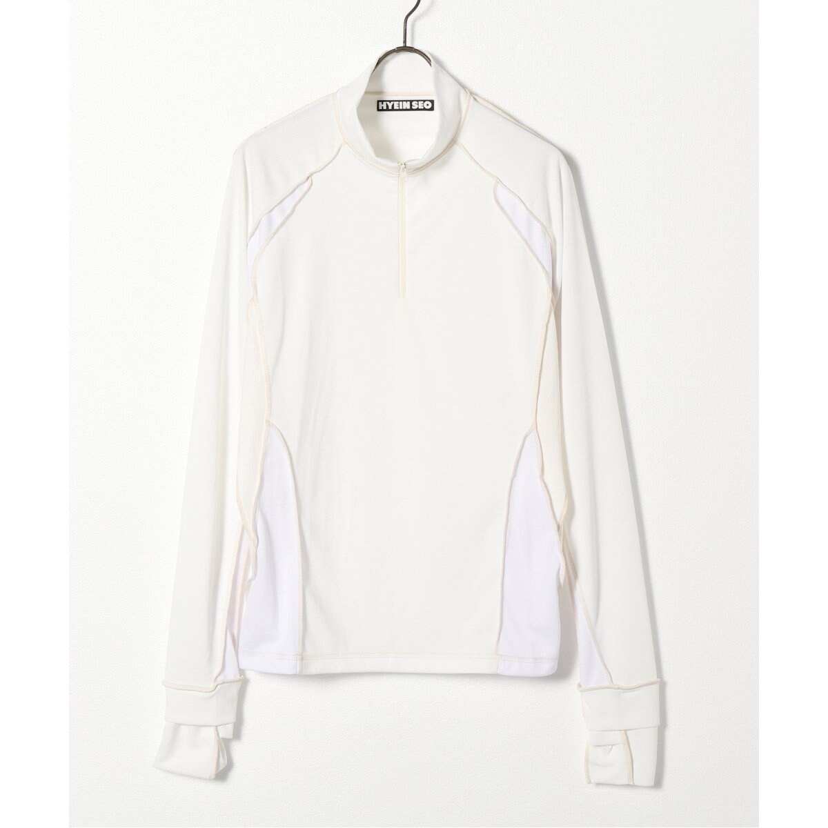 HYEIN SEO/ヘイン ソ】ハーフジップモックネック | ジャーナル
