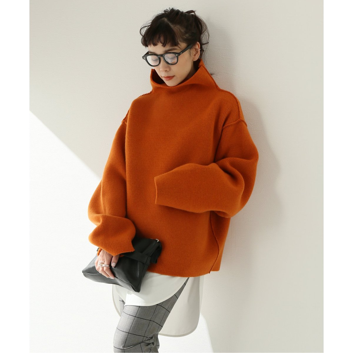 MAISON EUREKA/メゾン・エウレカ】COMPRESSED VOLUME SWEATER：ニット ...