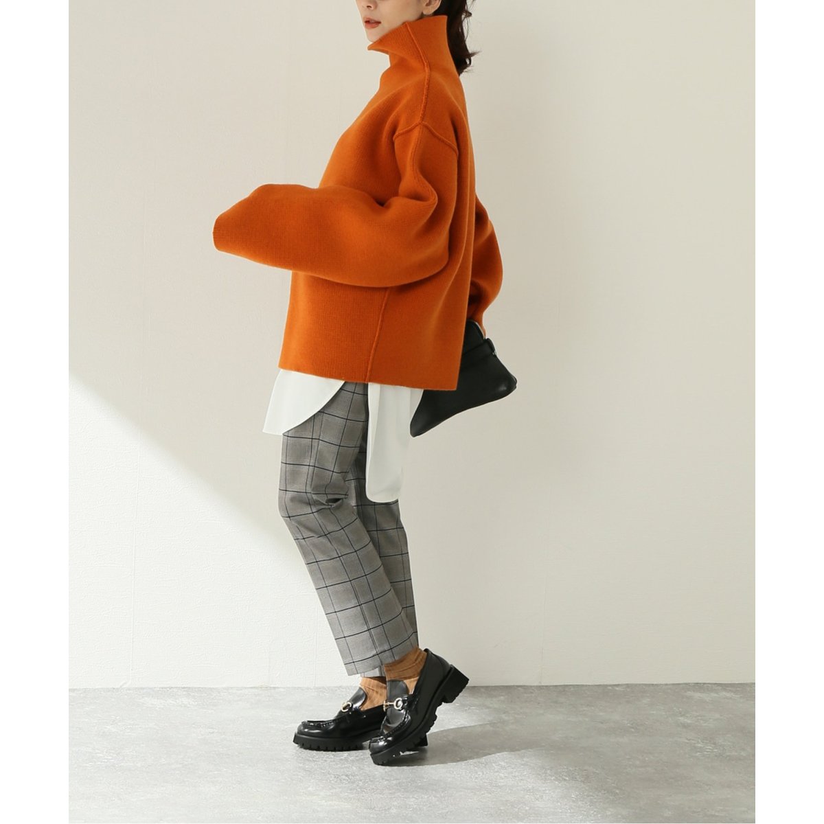 MAISON EUREKA COMPRESSED VOLUME SWEATER - ニット/セーター