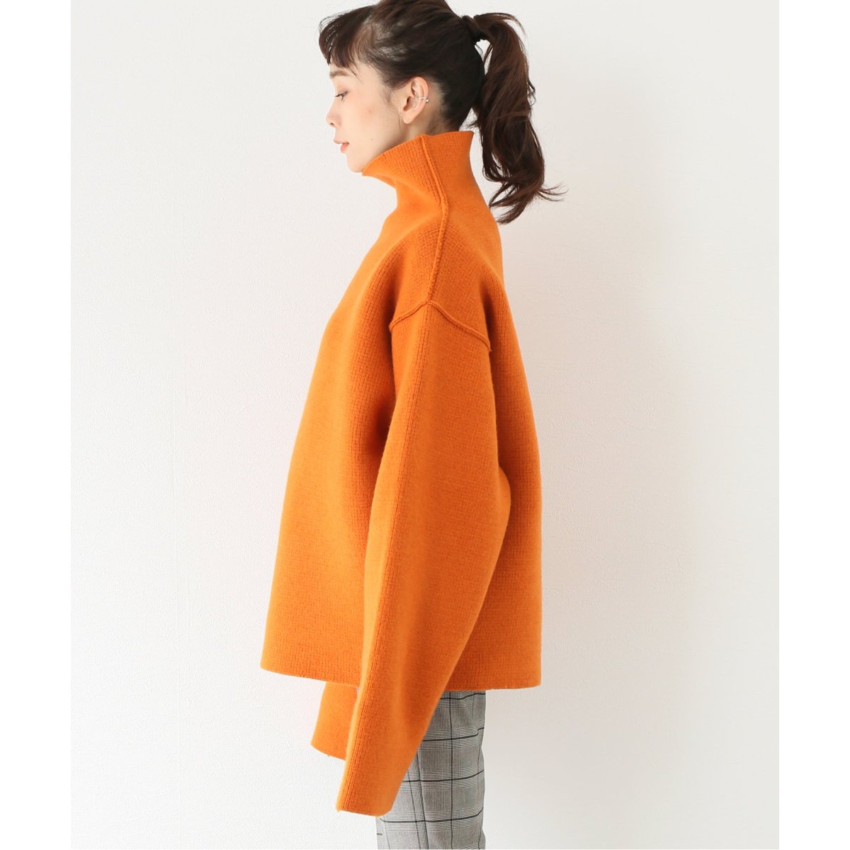 MAISON EUREKA/メゾン・エウレカ】COMPRESSED VOLUME SWEATER：ニット