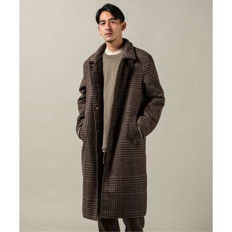 RIDING HIGH/ライディングハイ】BULLDOG LABEL PAL COAT -PLAID WOOL 