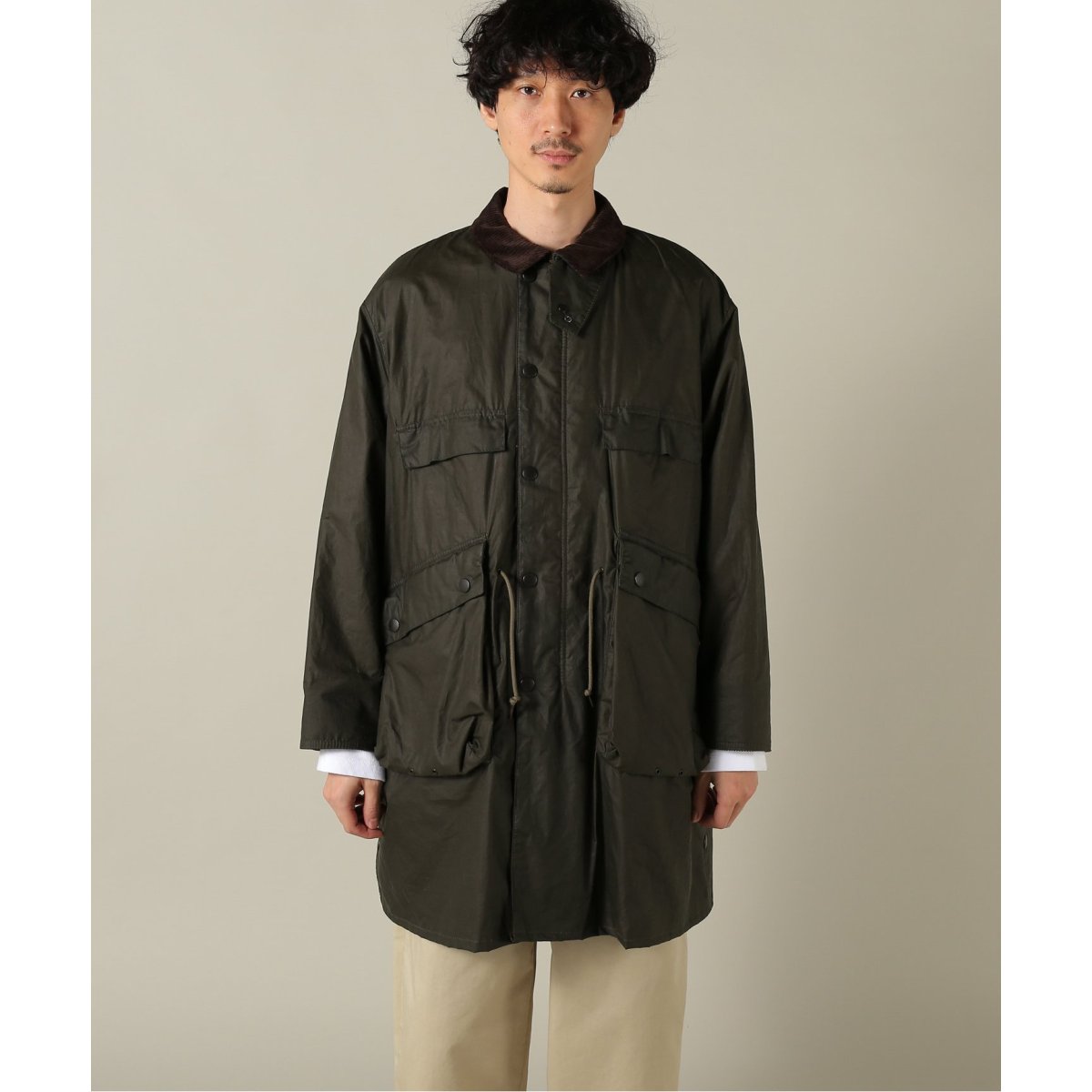 stand collar traveller coat