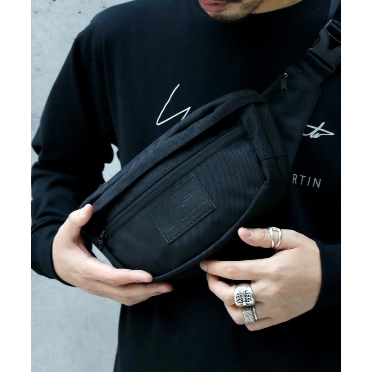 yohji yamamoto new era waist bag