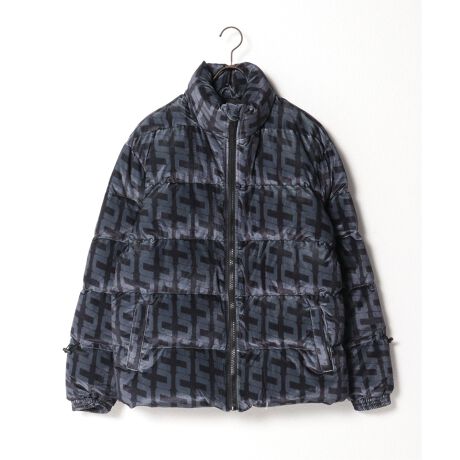 UNKNOWN LONDON/アンノウン ロンドン】 ベロア フィールド ダウン  