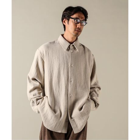 HED MAYNER】 OPEN BACK BUTTONED SHIRT | ジャーナルスタンダード 