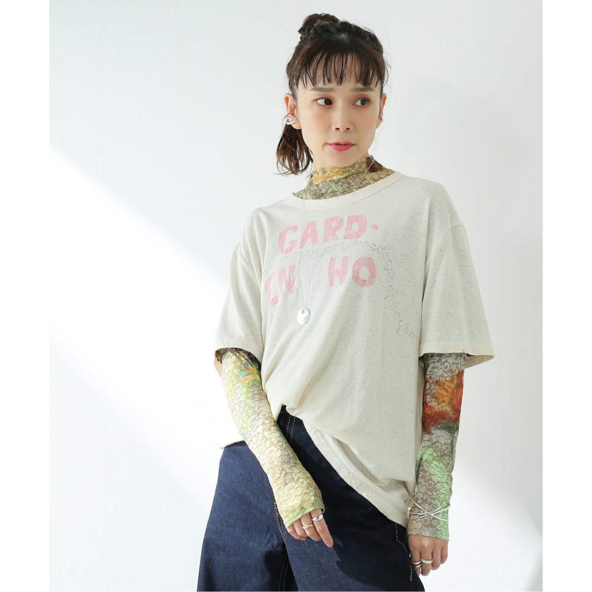 COLLINASTRADA/コリーナ・ストラーダ】GARDENHOTEE：Tシャツ collina