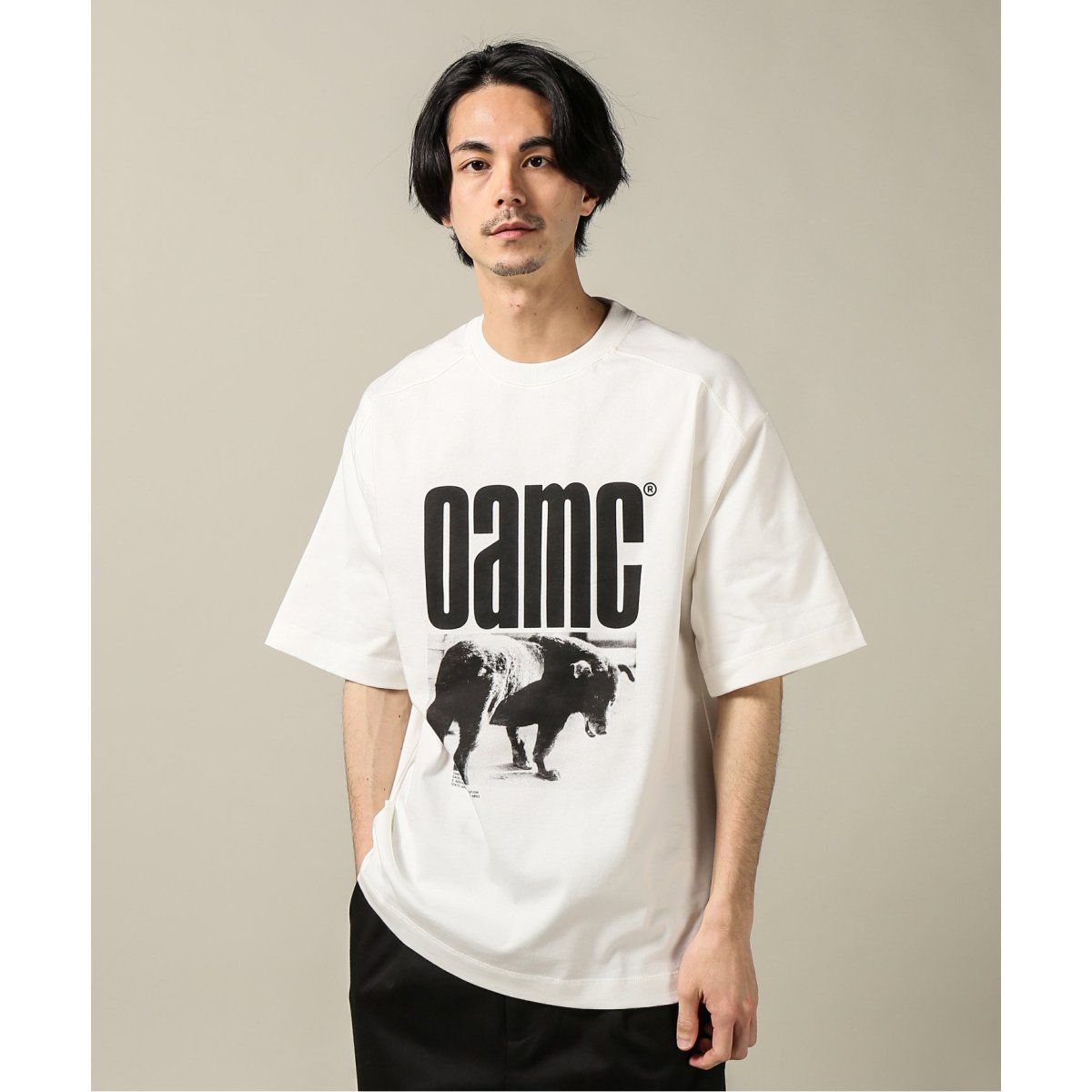 OAMC（オーエーエムシー）T-Shirt White Tシャツ CLASSIC TEE WHITE WITH
