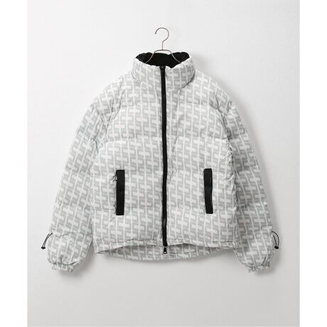 UNKNOWN LONDON/アンノウン ロンドン】 モノグラム ダウンジャケット  