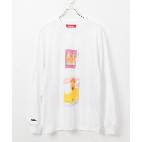 032C / ゼロスリーツーシー】プリント ロングスリーブTシャツ 