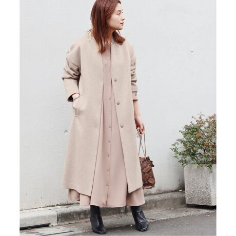 追加》スーパー140ビーバーVネックコート2 | ジャーナルスタンダード  