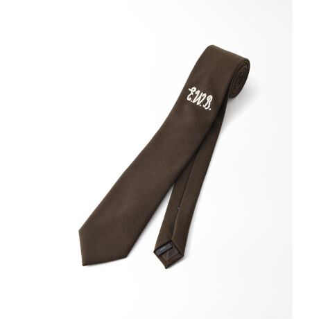 ERNEST W.BAKER / アーネスト ダブル ベイカー】EWB Embroidered Tie 