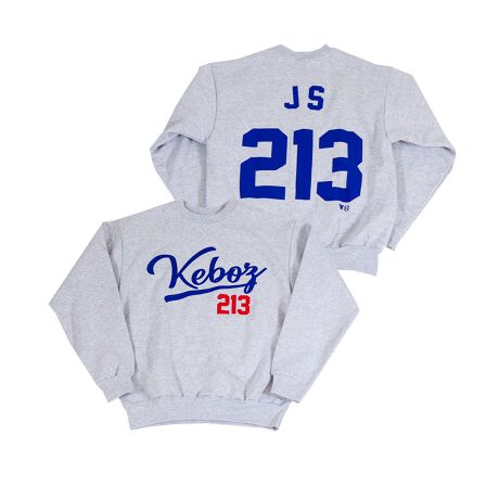 KEBOZ×JOURNAL STANDARD】別注 213 クルーネックスウェット 