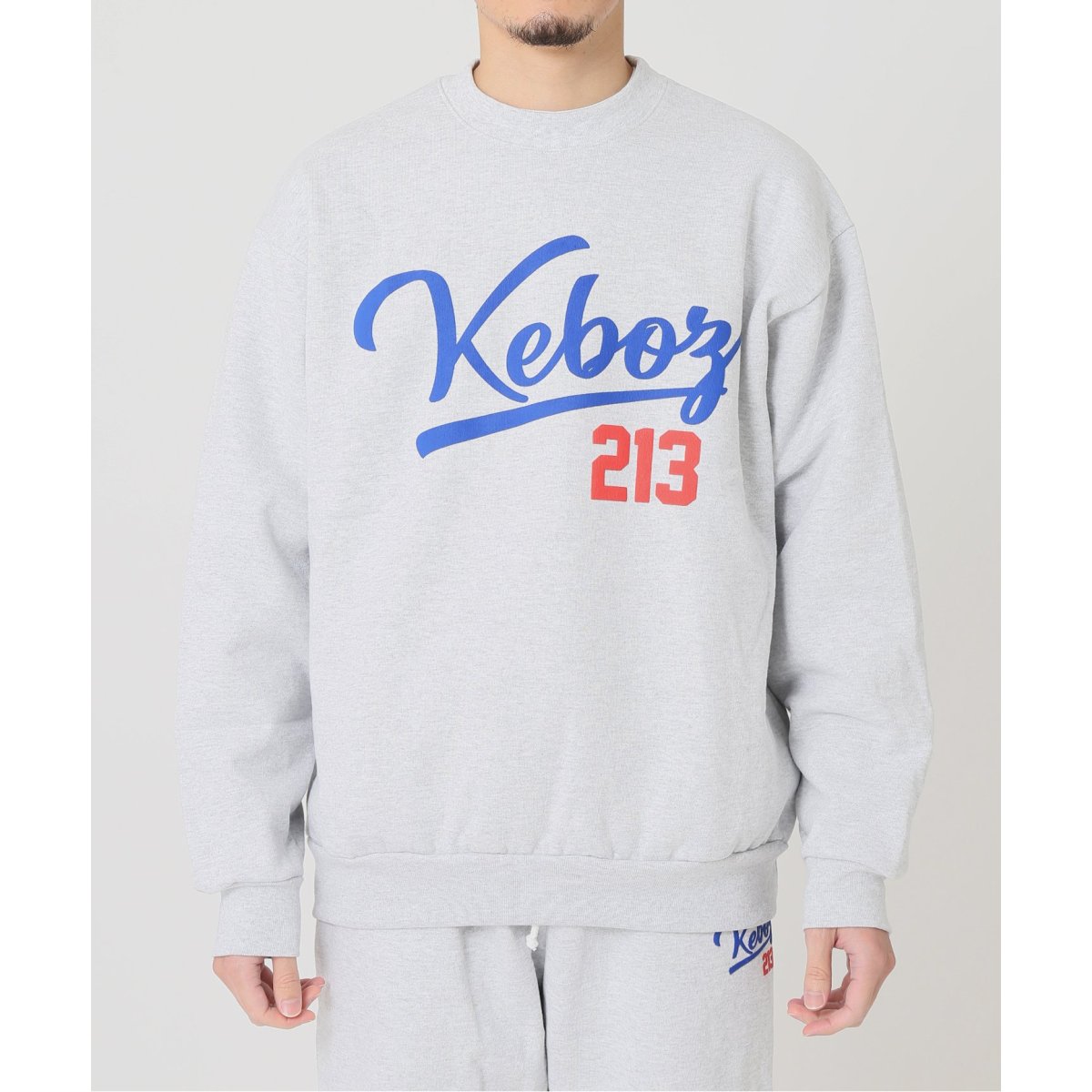 KEBOZ×JOURNAL STANDARD】別注 213 クルーネックスウェット 