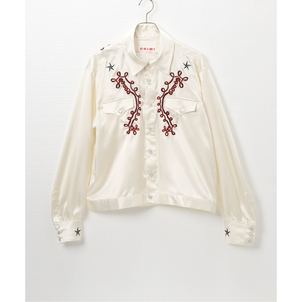 ORIMI HIPSTAR SATIN SHIRT BLOUSON