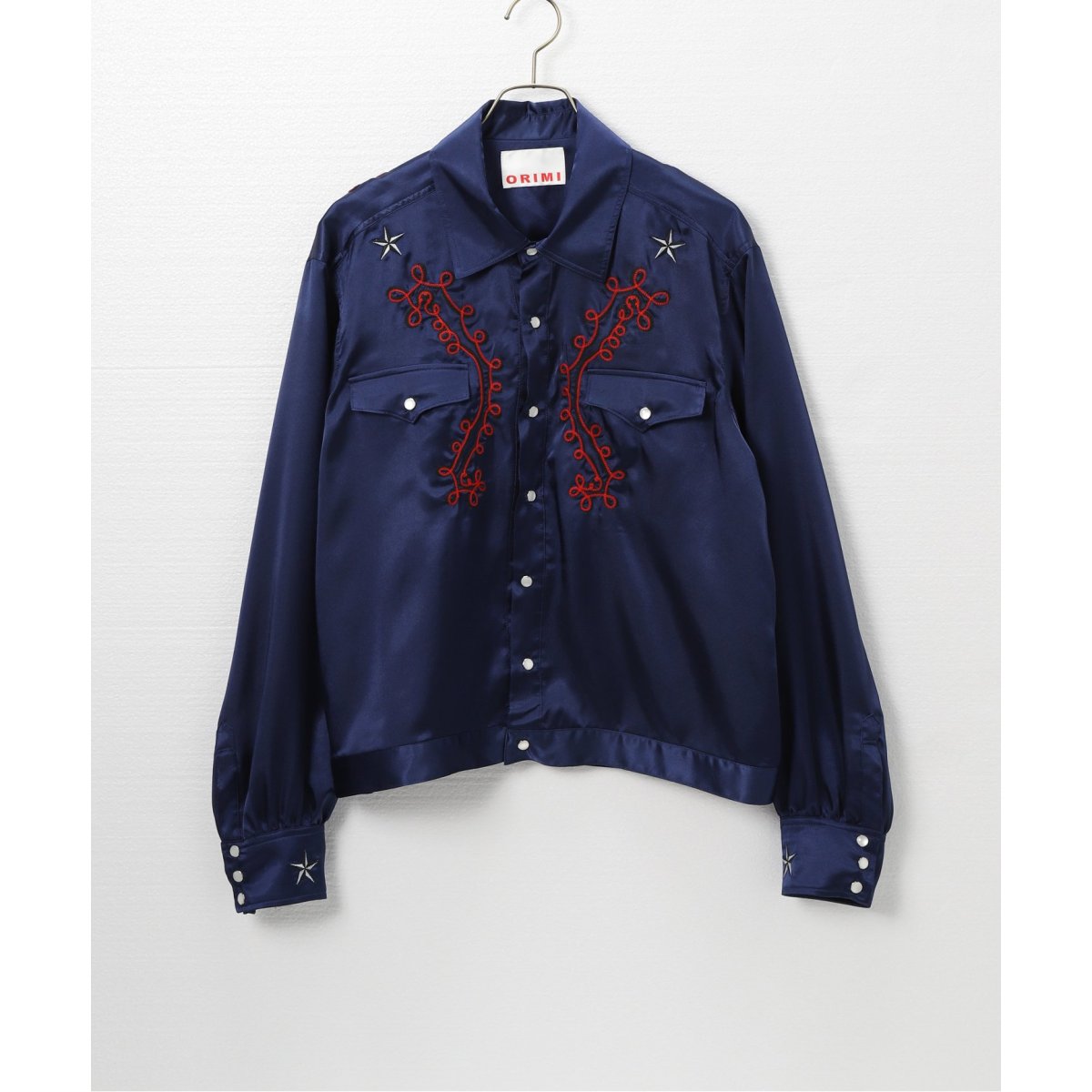 ORIMI HIPSTAR SATIN SHIRT BLOUSON