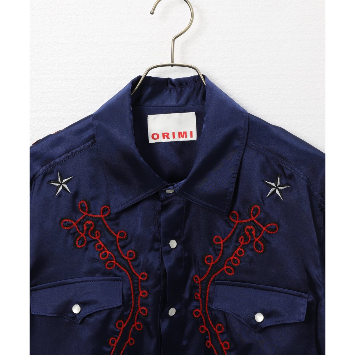 ORIMI HIPSTAR SATIN SHIRT BLOUSON