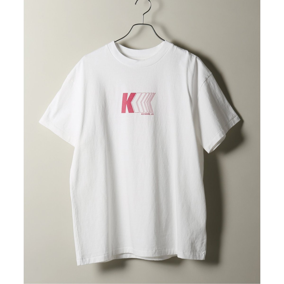 KOZABURO / コウザブロウ】Krew Logo Print Tshirt | ジャーナル